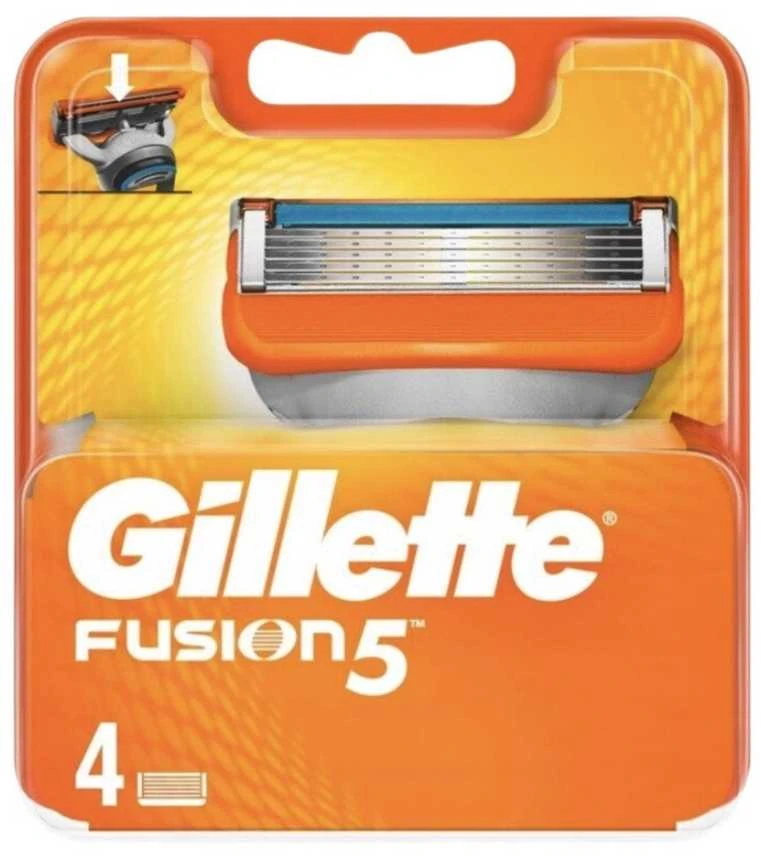 Gillette skutimosi peiliukai Fusion 5 su įkrovikliu 4 vnt.