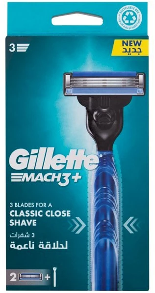 "Gillette Mach3" skustuvas + 1 pildymo priemonė