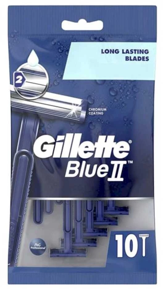 "Gillette Mėlyna II" pakuotė 10 vienetų
