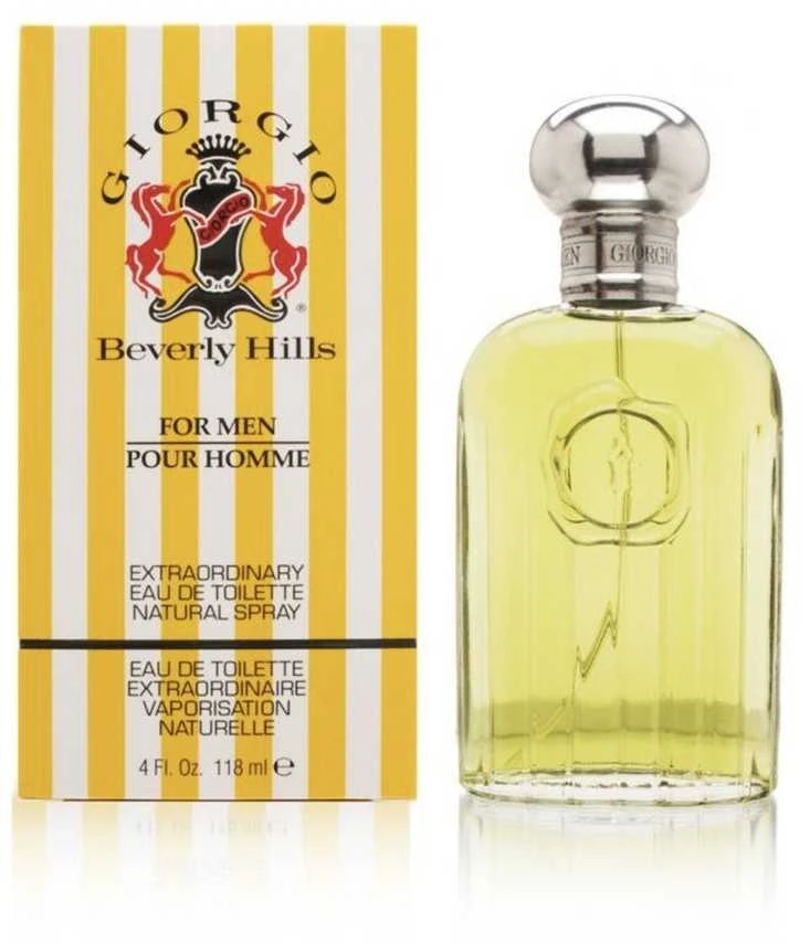 Giorgio Beverly Hills Giorgio Vyrų tualetinis vanduo, purškiamas 118ml