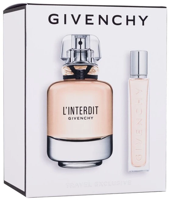 Set Givenchy: L' Interdit Eau De Parfum For Women, 80 ml + L' Interdit Eau De Parfum For Women 12.5 ml
