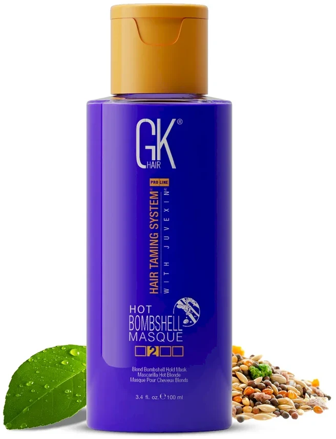 GK hair GK plaukų kaukė „Hot Bombshell“, 15 ml