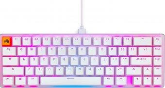Klaviatūra Glorious PC GMMK 2 Glorious Fox Linear EN, balta