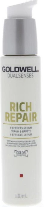 Serumas pažeistiems plaukams Goldwell Rich Repair 6 Effects Serum 100ml