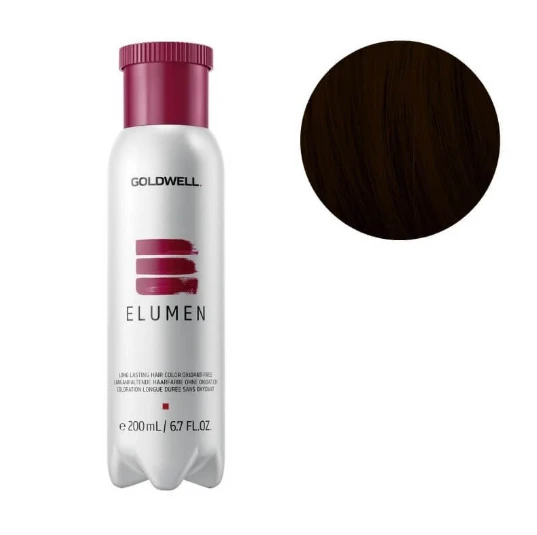 „Goldwell Elumen“ ilgai išliekantys plaukų dažai NN@4, 200 ml