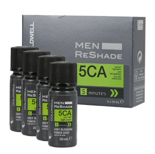 Goldwell Men ReShade 5CA Power Shot 4 x, 20 ml