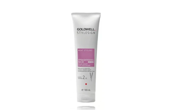 Goldwell StyleSign Heat Styling Straightening Balm Apsauginis tiesinimo balzamas plaukams, 100 ml