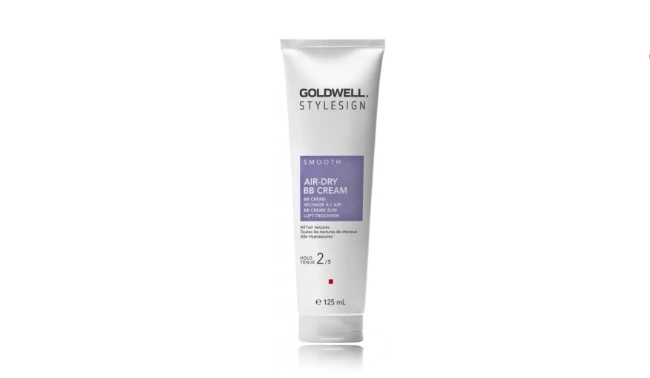 "Goldwell" stilizavimo kremas ir maitinamoji priežiūra glotniems plaukams "Stylesign Smooth" (Air-Dry BB kremas) 125 ml