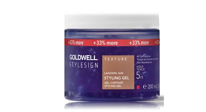 Goldwell plaukų formavimo gelis su ypač stipria fiksacija Stylesign Lagoom Jam (Stylesign Gel), 200 ml