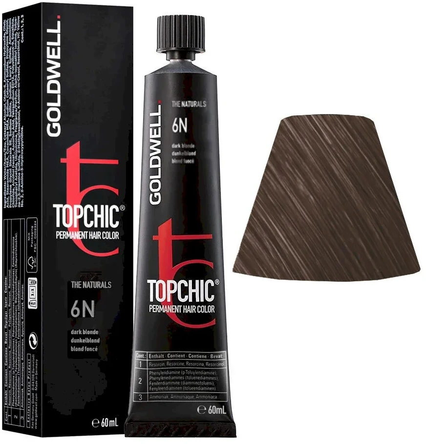 „Goldwell Topchic“ plaukų dažai 6N, 60 ml