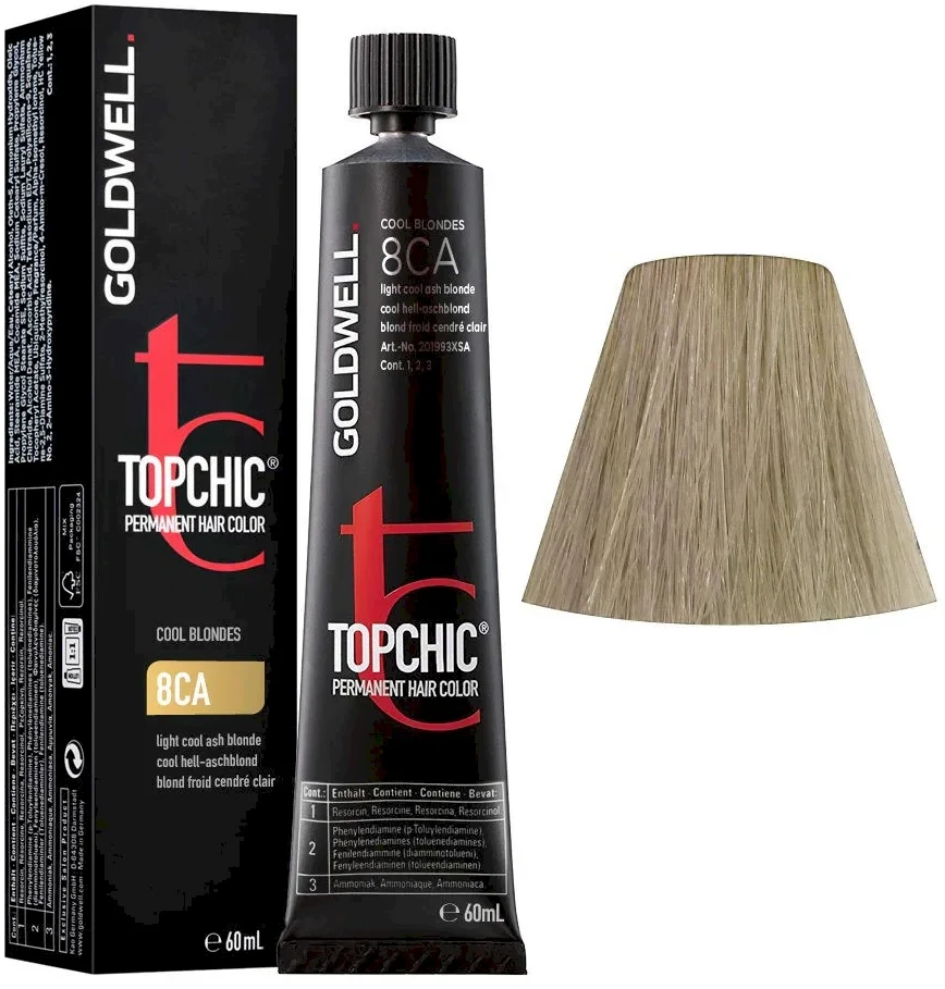 „Goldwell Topchic“ plaukų dažai 8CA, 60 ml