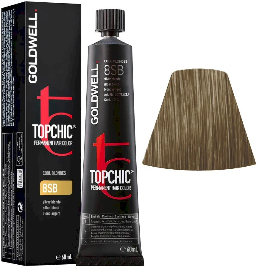 „Goldwell Topchic“ plaukų dažai 8SB, 60 ml