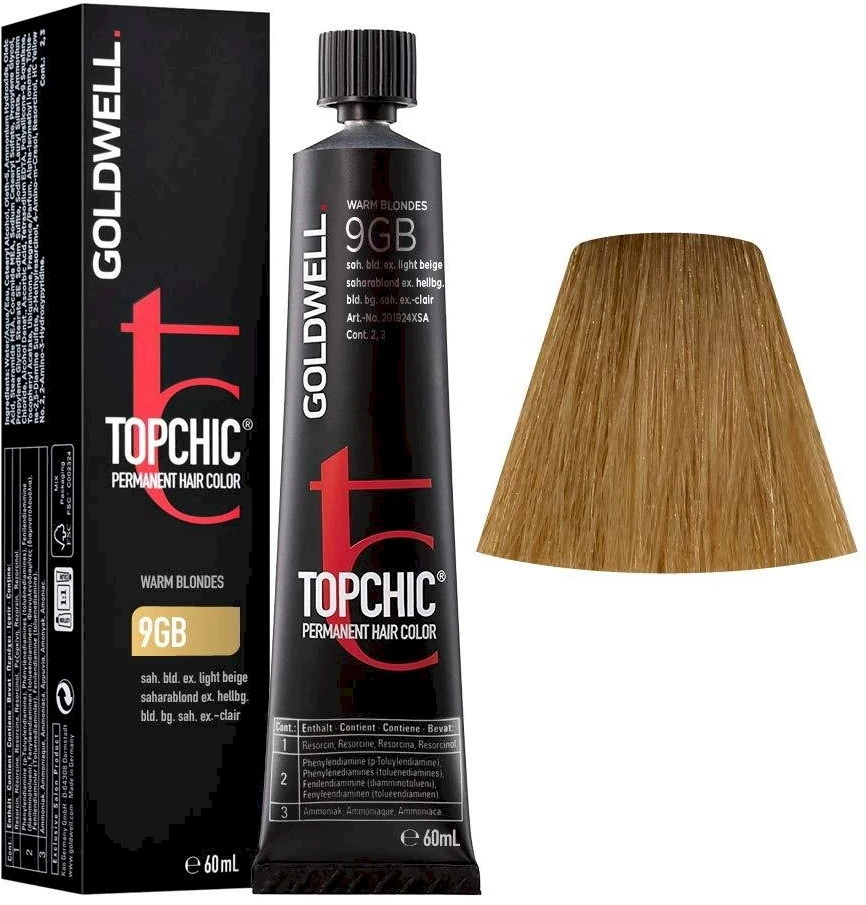 „Goldwell Topchic“ plaukų dažai, 9 GB, 60 ml