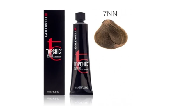 Goldwell Topchic plaukų spalva 7NN, 60 ml