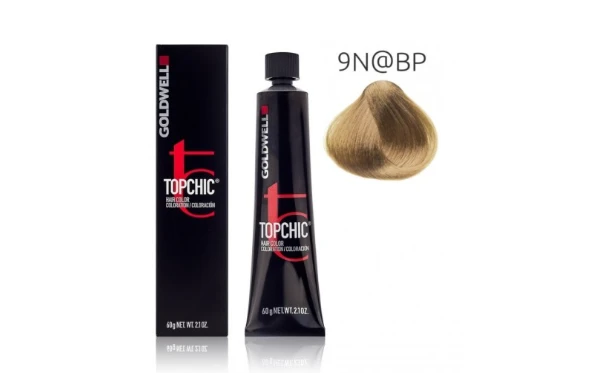 Goldwell Topchic 9N@BP plaukų dažų pakuotė