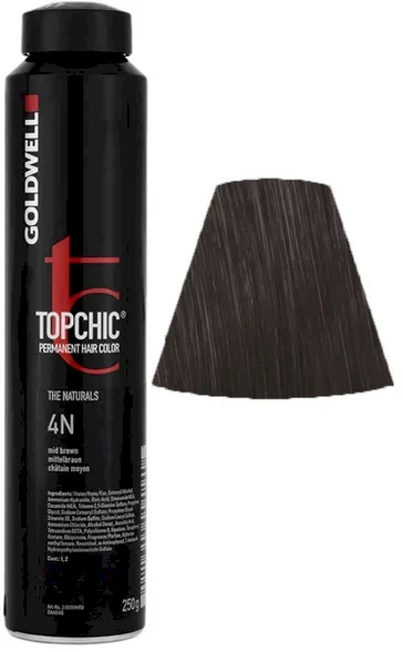 „Goldwell Topchic“ plaukų dažai 4N, 250 ml