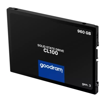 GOODRAM SSD CL100 GEN.3 960GB 2,5" SATA3 540/460 MB/s
