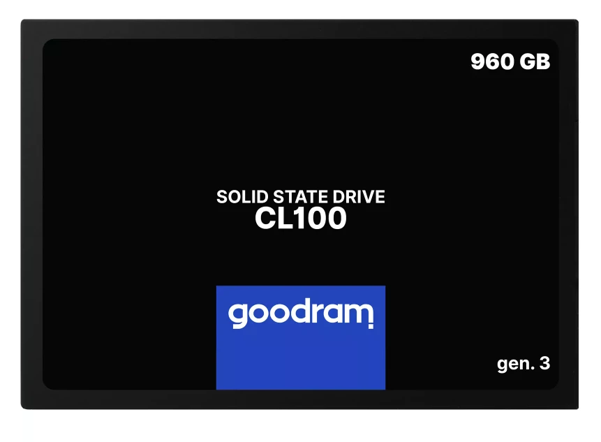 GOODRAM SSD CL100 GEN.3 960GB 2,5" SATA3 540/460 MB/s