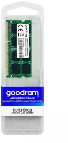 Nešiojamo kompiuterio atmintis Goodram 8GB DDR3 SO-DIMM atminties modulis 1333 MHz