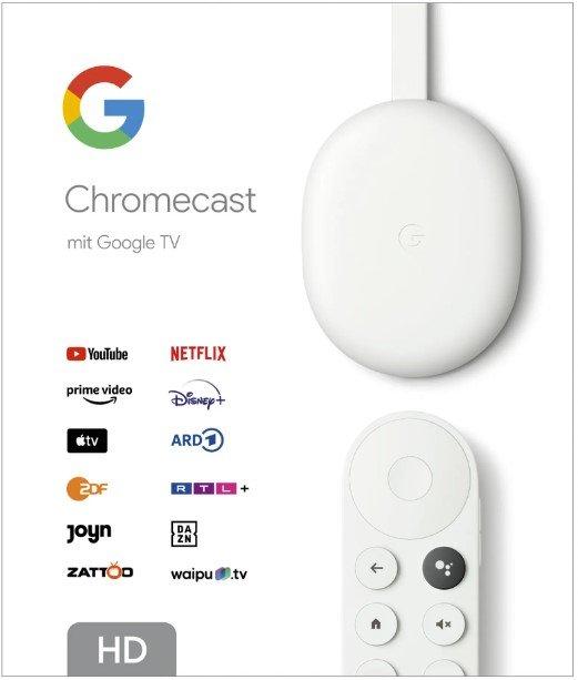 Multimedijos grotuvas Google Chromecast HD (GA03131-DE)