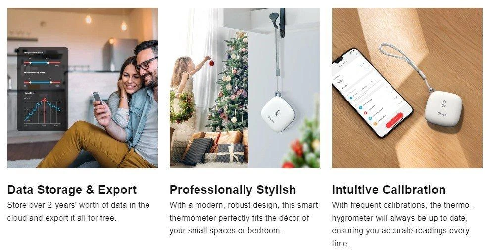 Govee Wifi belaidis termometras hidrometras