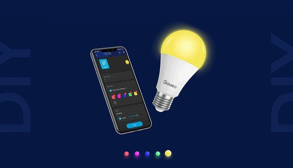 „Govee H6009“ lemputė | Išmanioji RGBW lemputė | „Wi-Fi“, „Bluetooth“