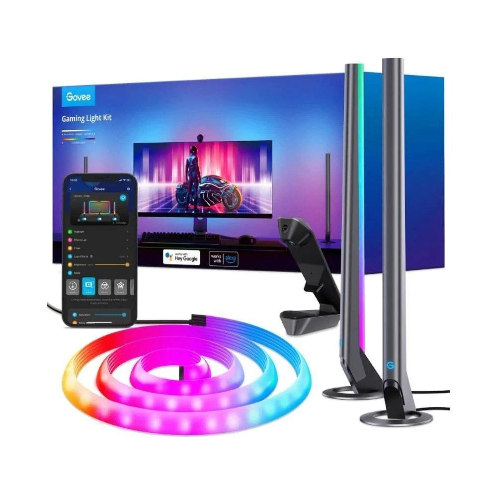 „Govee H604A Dreamview G1 Pro“ | „Lampy LED“ | RGBICWW, „Wi-Fi“, „Alexa“, „Google“