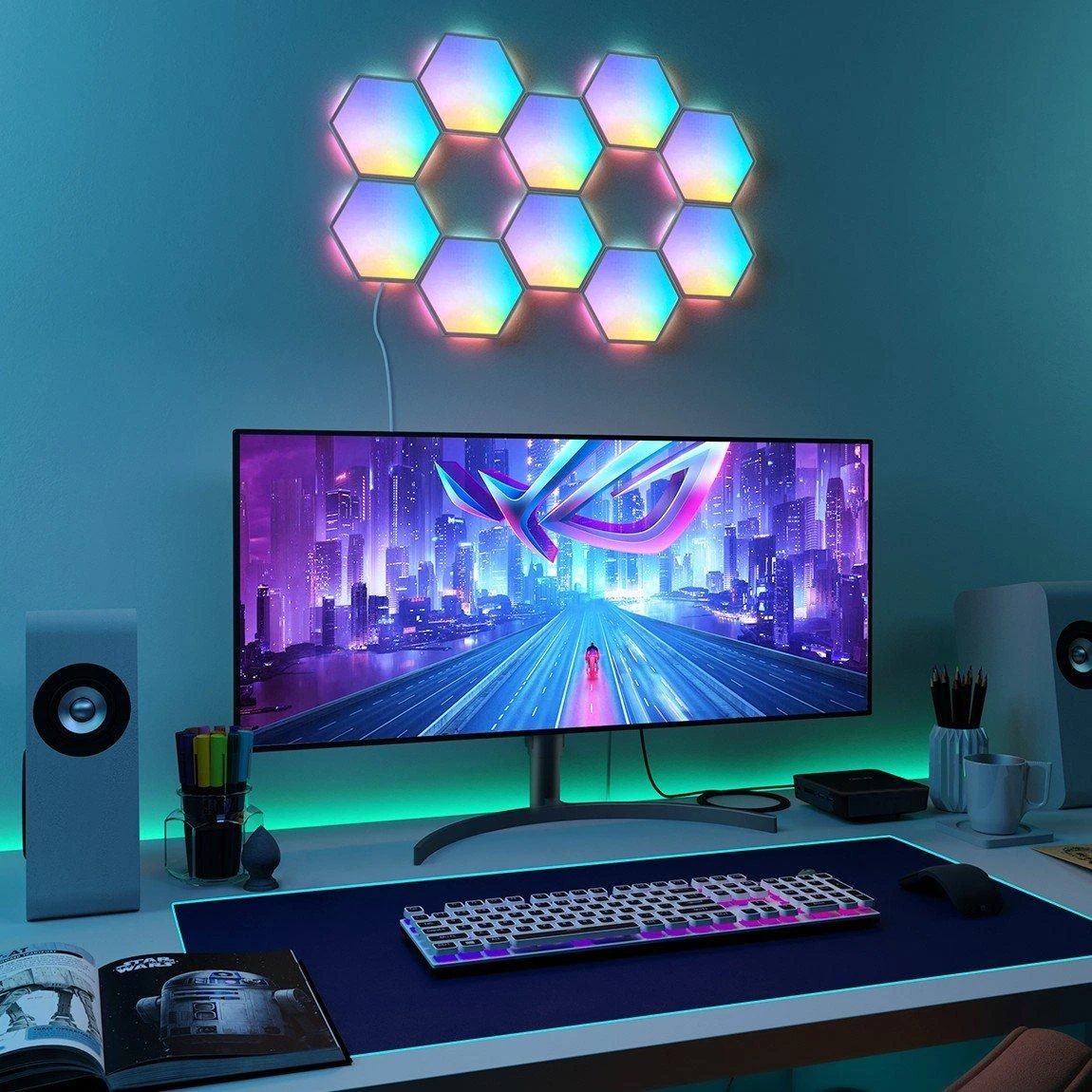 Govee H6061 Glide Hexa | LED skydeliai | RGBIC