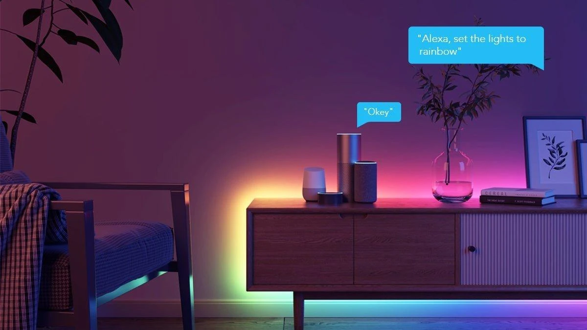 Govee H618A pagrindinis LED juostinis šviestuvas 5m | Taśma LED | Wi-Fi, Bluetooth, RGBIC