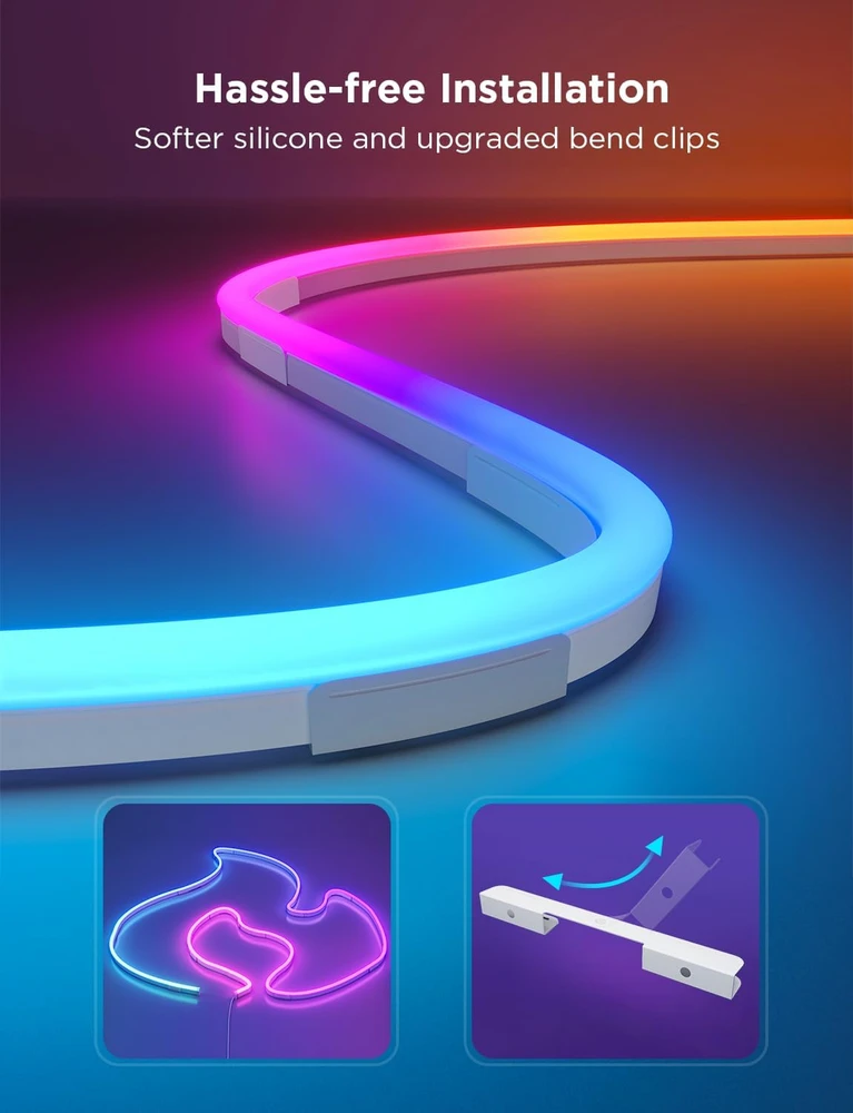 Govee H61D5 Neoniniai žibintai 2 5m | Oświetlenie LED | Matter, HomeKit, Google, Alexa, SmartThings