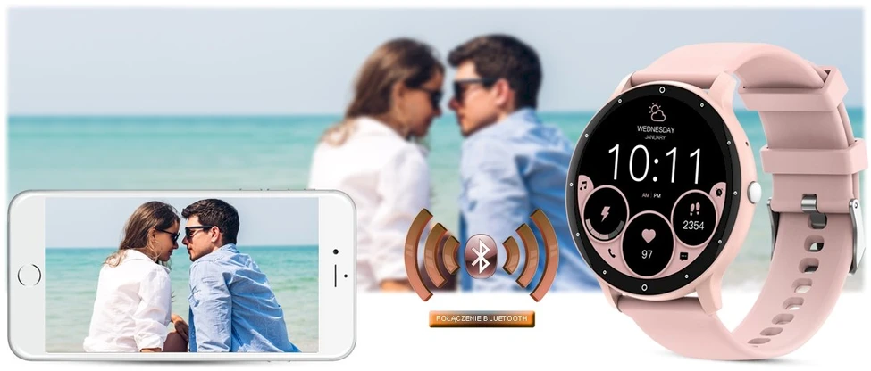 Išmanusis laikrodis UNISEX GRAVITY GT1-7 PRO - BLUETOOTH CONNECTIONS, ADDITIONAL PASSAGE (sg027g)
