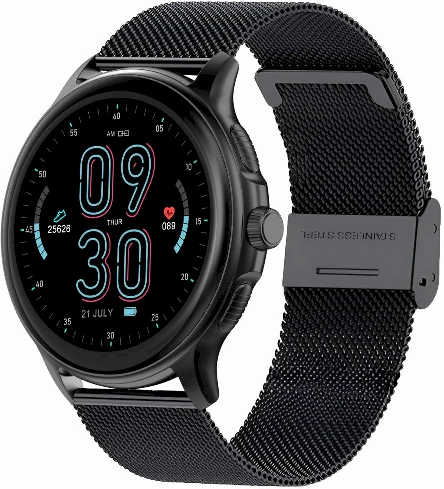 Išmanusis laikrodis UNISEX GRAVITY GT12-2 - BLUETOOTH CONNECTIONS, ADDITIONAL PASSAGE (sg035b)