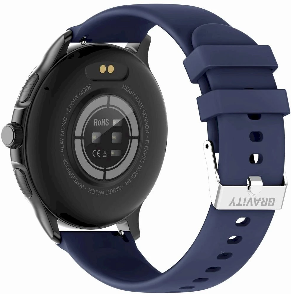 Išmanusis laikrodis UNISEX GRAVITY GT12-2 - BLUETOOTH CONNECTIONS, ADDITIONAL PASSAGE (sg035b)