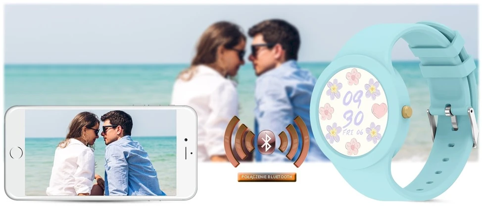 Išmanusis laikrodis DAMSKI GRAVITY GT14-4 - ROZMOWY BLUETOOTH, WŁASNE TARCZE (sg026d)