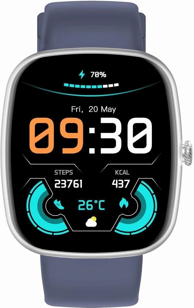 Išmanusis laikrodis UNISEX GRAVITY GT18-6 - BLUETOOTH RYŠIAI, PAPILDOMAS PRAĖJIMAS (sg036f)