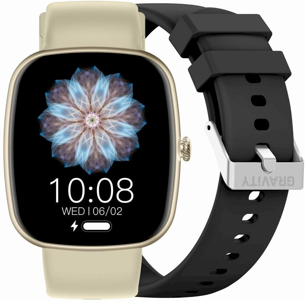 Išmanusis laikrodis UNISEX GRAVITY GT18-7 - BLUETOOTH CONNECTIONS, ADDITIONAL PASSAGE (sg036g)