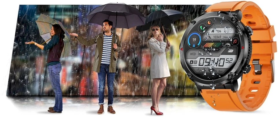 Išmanusis laikrodis MĘSKI GRAVITY GT21-2 - BLUETOOTH CALL, DODATKOWY PASEK (sg025b)