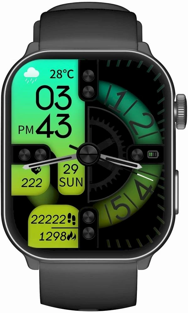 Išmanusis laikrodis UNISEX GRAVITY GT28-1 - ROZMOWY BLUETOOTH, DODATKOWY PASEK (sg037a)