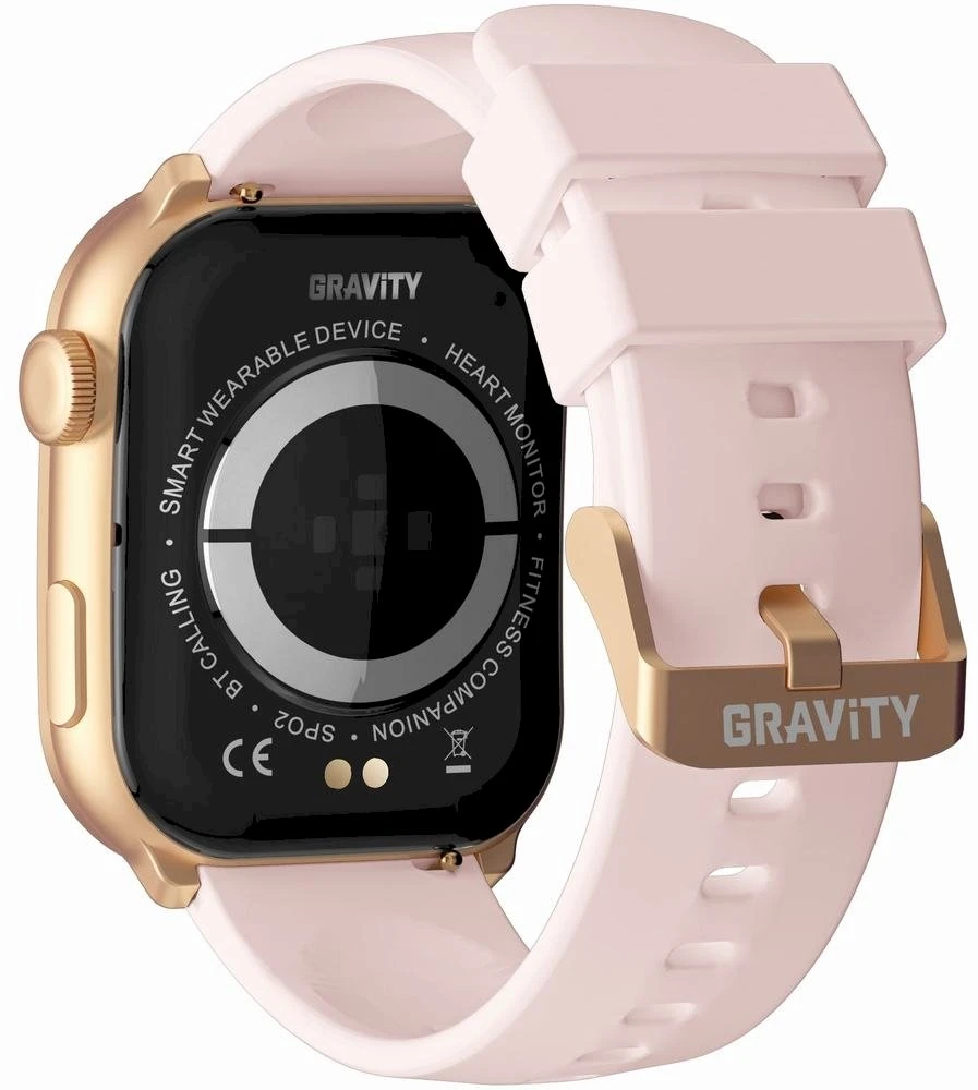 Išmanusis laikrodis UNISEX GRAVITY GT28-6 - ROZMOWY BLUETOOTH, DODATKOWY PASEK (sg037f)
