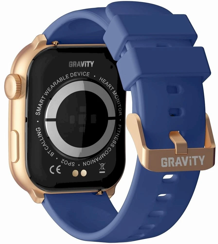Išmanusis laikrodis UNISEX GRAVITY GT28-8 - ROZMOWY BLUETOOTH, DODATKOWY PASEK (sg037g)
