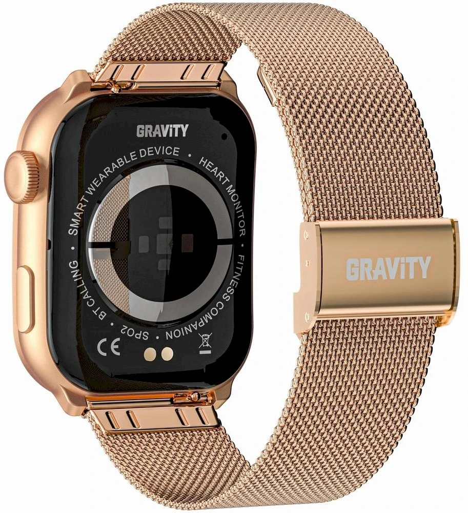 Išmanusis laikrodis UNISEX GRAVITY GT28-8 - ROZMOWY BLUETOOTH, DODATKOWY PASEK (sg037g)