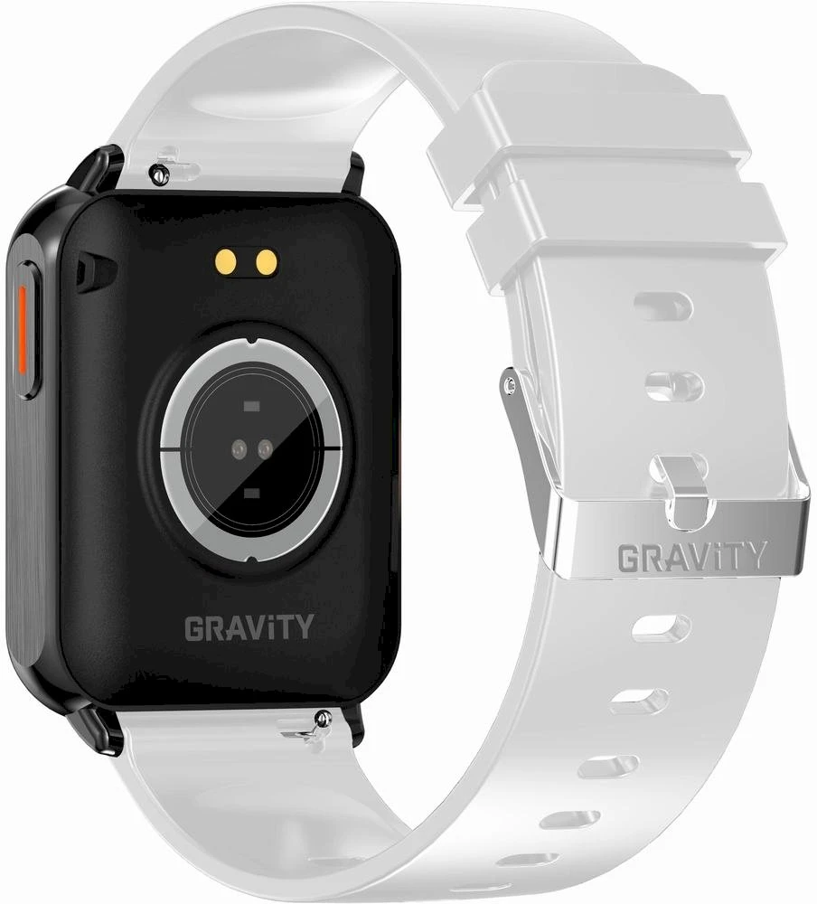 Išmanusis laikrodis UNISEX GRAVITY GT17-8 - AMOLED, DODATKOWY PASEK (sg038h)