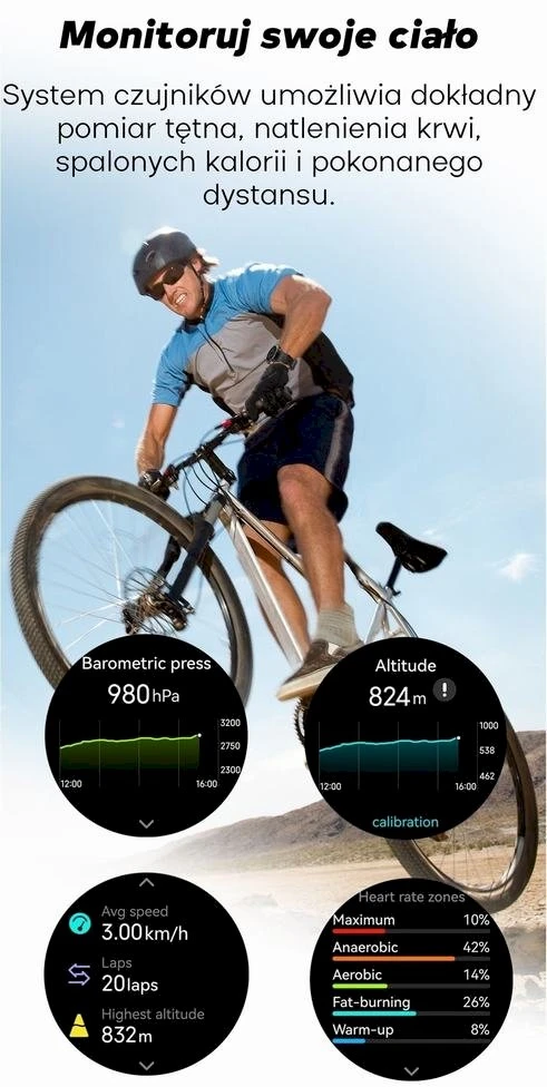GRAVITY GT24-1 MEN'S Išmanusis laikrodis - TIMER, ADDITIONAL PASSAGE (sg033a)