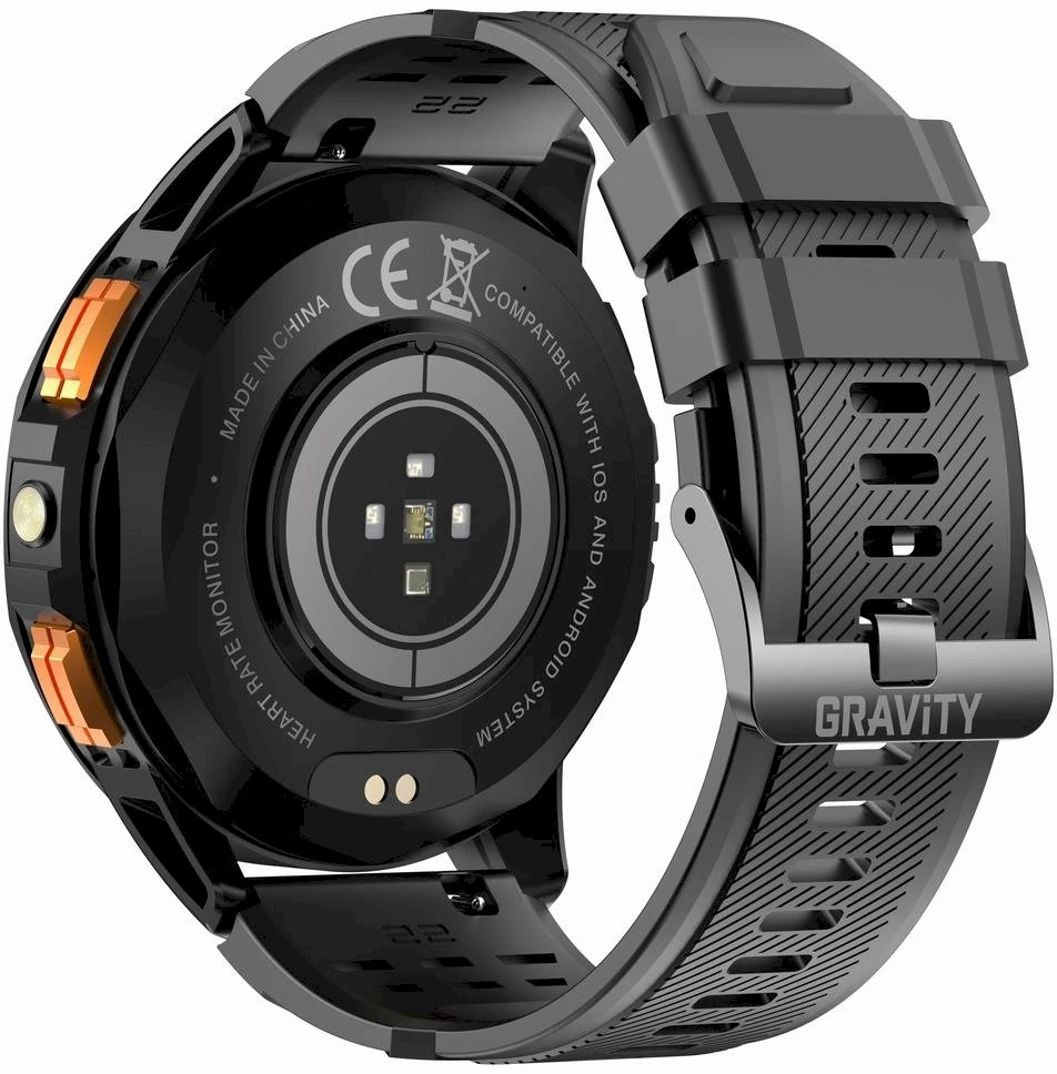 GRAVITY GT24-2 MEN'S Išmanusis laikrodis - TIMER, ADDITIONAL PASSAGE (sg033b)