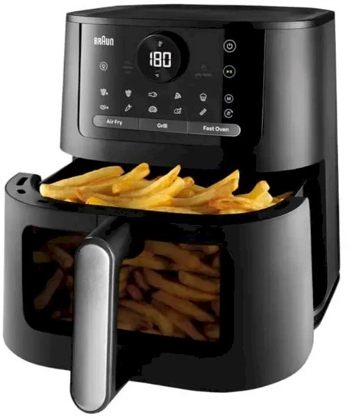 Karšto oro gruzdintuvė Braun HF5075 PFAS FREE, 2000W, 6 l