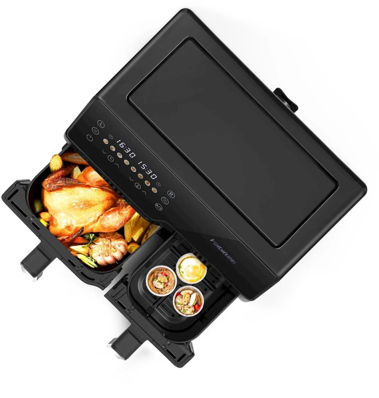 Gruzdintuvė Extralink Home Air Fryer SJ-1000 10 l EU juoda