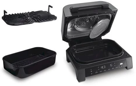 Ninja 6-in-1 MAX grilis su karšto oro gruzdintuve, DG551EU