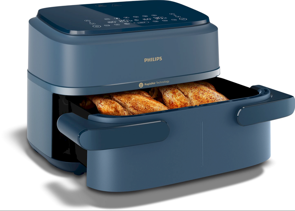 Philips 1000 serijos NA156/60 gruzdintuvė Dviguba 7,1 L Savarankiška 2450 W Karšto oro gruzdintuvė