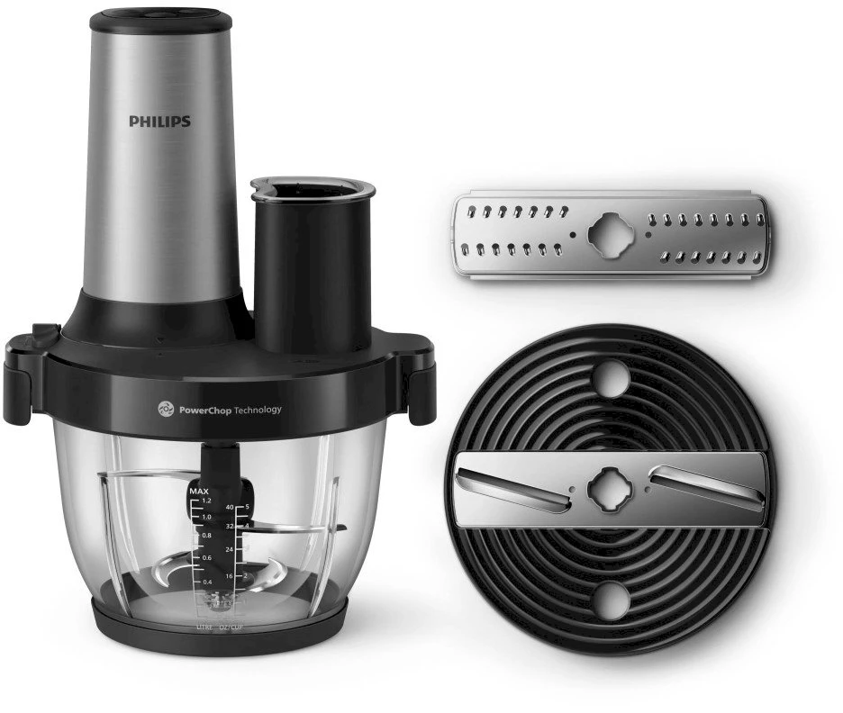 Smulkintuvas Philips virtuvinis kombainas Chopper/Series 5000 (HR1504/00)