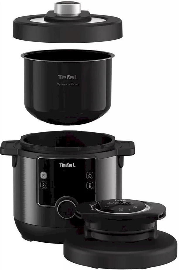 TEFAL | Turbo virtuvės ir kepimo daugiafunkcis puodas | CY7788 | 1200 W | 7,6 l | Programų skaičius 15 | Juodas